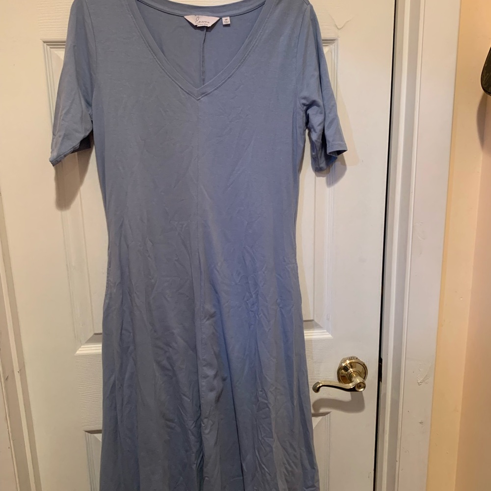 Encore Jeans Light Blue Crewneck Top